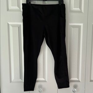 Black Athletic Pocket Leggings